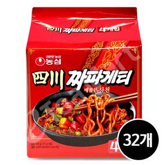  농심 사천짜파게티 137g x 32입