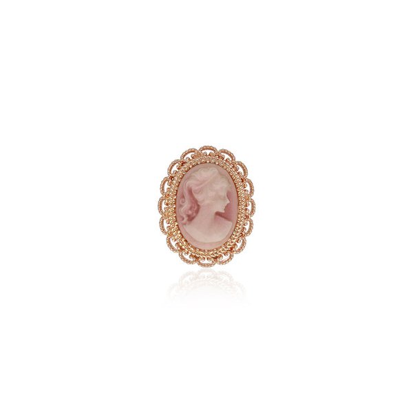 안나 카메오 브로치 L