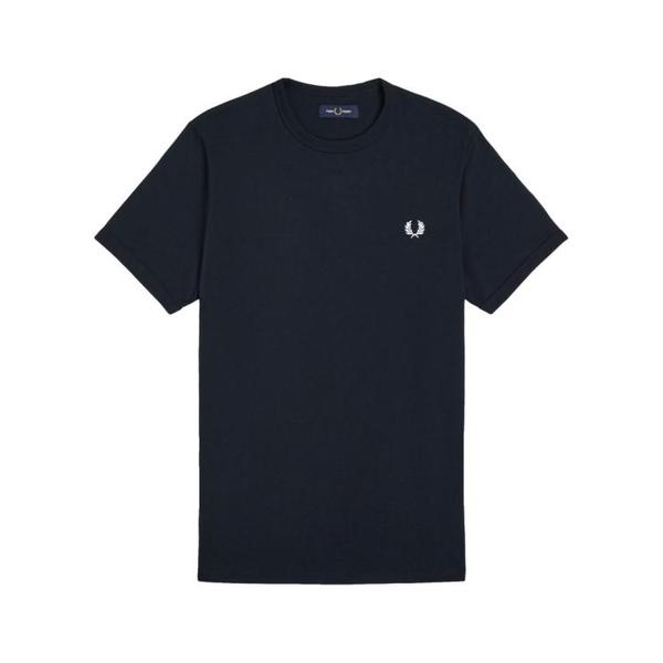 확대된 대표 프레드페리 반팔 티셔츠 FP M3519 57 608 BLUE