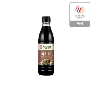 청정원 햇살담은 국간장 500ml (F)