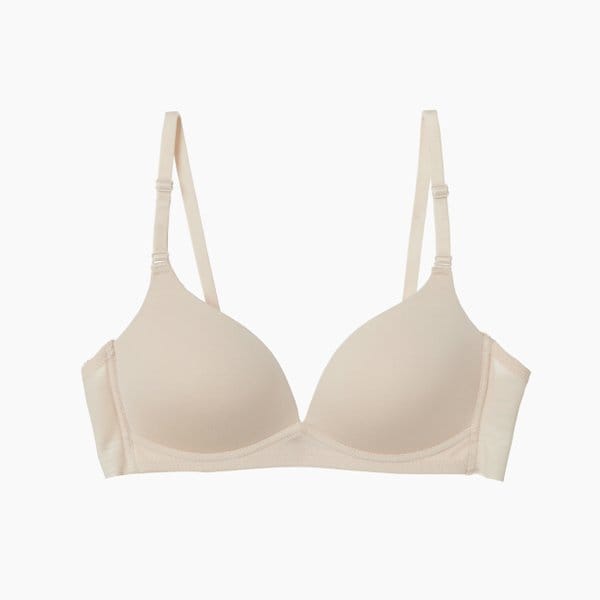 *정상가 29,900* 코튼모달 헴라인 몰드브라 (BEIGE, BLACK)