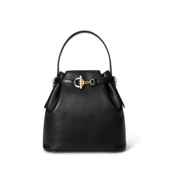 로렌 랄프 로렌 레더 미디엄 블레이크 버킷 백(WALRBAGCEQ20026001)