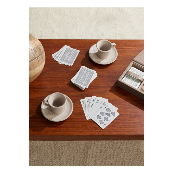 브루넬로쿠치넬리 풀그레인 가죽 플레이잉 카드 세트 46376663162938574