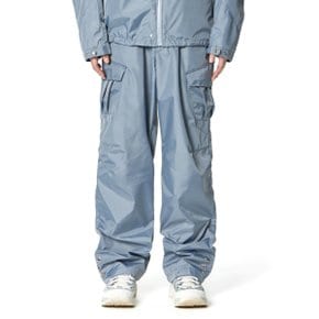 Oblique Cargo Pants (BLUE GREY)