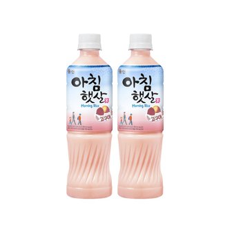  웅진 아침햇살 고구마맛 500ml 20개