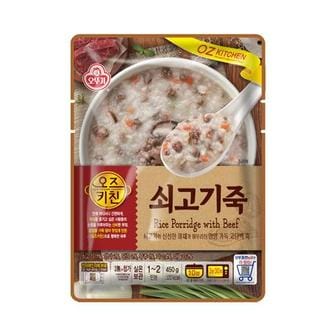 오뚜기 오즈키친쇠고기죽450G