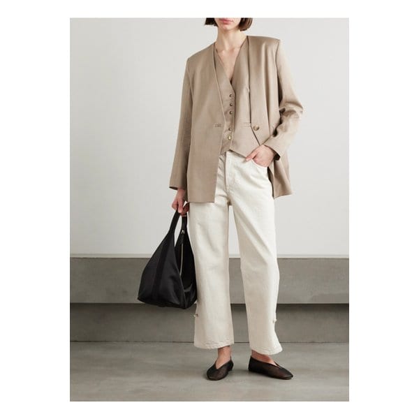 + 넷 서스테인 텐셀™ 리오셀 혼방 트윌 블레이저 베이지