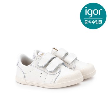 트래드후스 [IGOR] 이고르 테니스 베어풋 스니커즈 화이트 키즈스니커즈 여아운동화 아동운동화 남아운동화