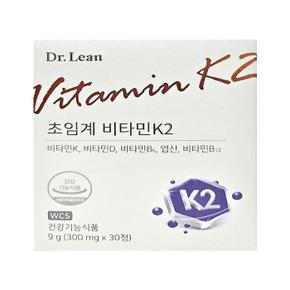 STRONG ROCKET STRONG ROCKET 닥터린 초임계 비타민K2 30정 1박스 1개월분(AD)