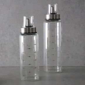 킨 내열유리 뚜껑오일병 500ml