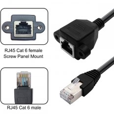 Xiatiaosann 4 CAT6 LAN RJ45 - TV PC 30cm 팩 이더넷 연장 케이블 네트워크 패치 코드 남성