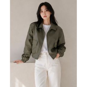 페이크 레더 카라 포켓 자켓 G6FJP013P_P436629199