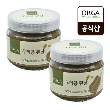 올가홀푸드 [올가] 전통 된장 1kg (500gX2)