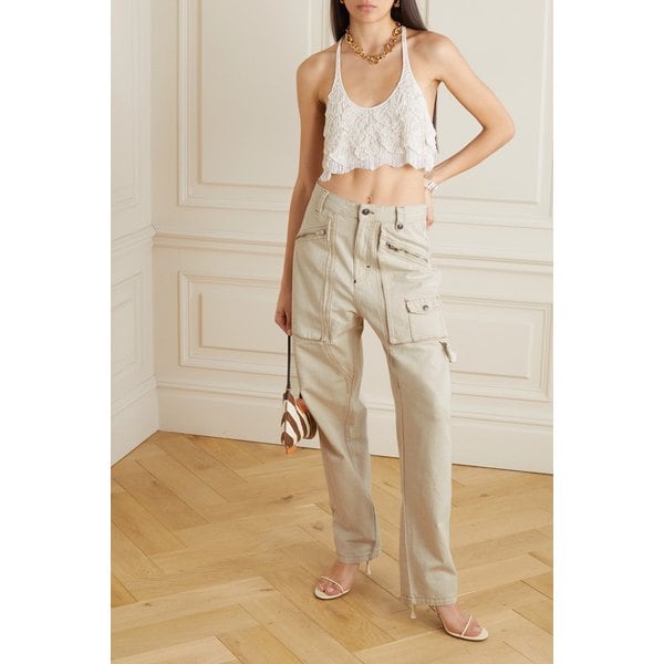 페이시아네 보이프렌드 카고 진 에크루 1647597302546315