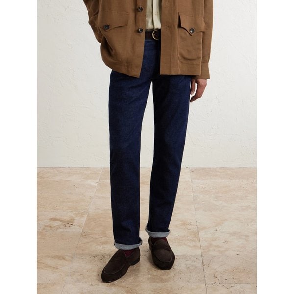 루비나찌 스웨이드 페니 로퍼 46376663163091868