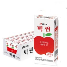 빙그레 빅션 사과 200ml 24팩 과채음료