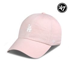 47브랜드 LA 다저스 스몰 로고 MLB 엠엘비 볼캡 야구 모자 핑크 B-BSRNR12GWS-PKA