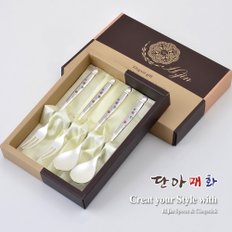 현진 단아매화 은티스푼포크 4p세트