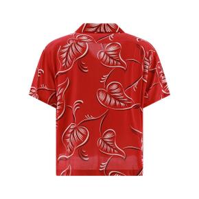 [보디] Short sleeve shirt MRS24SH010PG00215RDWHT Red