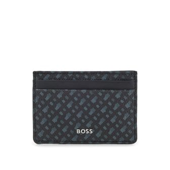 BOSS [30프로 할인][SR23] 모노그램 머니 클립 카드지갑 블랙(50479701001)