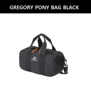 그레고리 숄더백 PONY BAG BLACK 08J29268