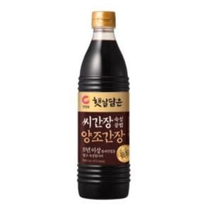 청정원 씨간장숙성 양조간장 골드 840ml 1개