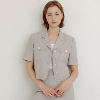 룩캐스트 셀리아 테일러드 칼라 자켓 / CELLIA TAILORED COLLAR JACKET_2colors