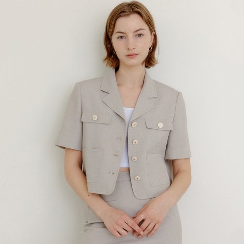 셀리아 테일러드 칼라 자켓 / CELLIA TAILORED COLLAR JACKET_2colors