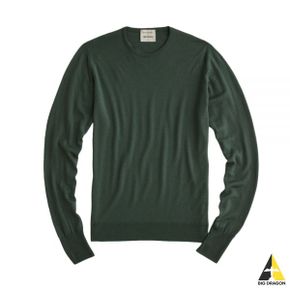 JOHN SMEDLEY Marcus - Highland Green (Marcus 크루넥 니트)