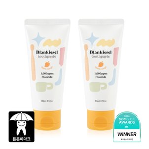 블랑키즐 아기 유아 고불소 치약 + 잡기 편한 칫솔 핫딜