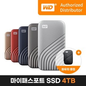 [WD공식수입원]WD NEW MY PASSPORT SSD 4TB 외장SSD