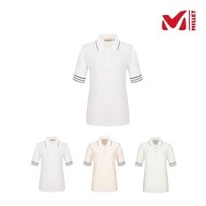 밀레 여성 여름 반팔 티셔츠 LD 오슈S 카라 티셔츠 MXSUT751