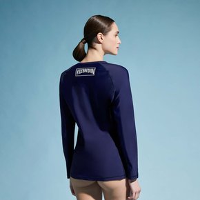 [공식] 빌보콰 우먼즈 집업 터틀 로고 래쉬가드 (VQ-25SSFYZU2R35390)