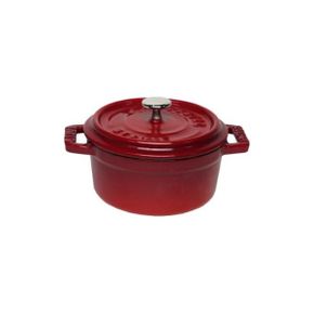 일본 스타우브 냄비0108 Staub Mini Cocotte Round 3.9 inches 10 cm Cherry / Red Pot Inductio