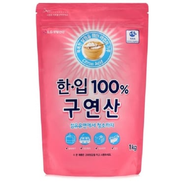 신세계 규격 LG 생활건강  한.입 100% 구연산 1kg