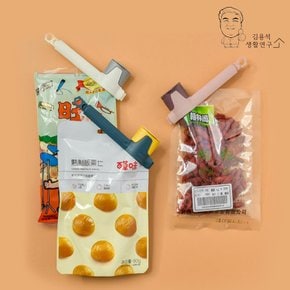 듀올 씰링 클립 봉투 봉지집게 밀폐 밀봉캡 뚜껑