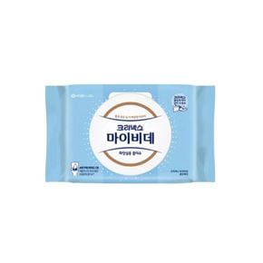 마이비데 물티슈 대용량 캡형 60매 x 1팩 클린케어 화장실용 비데용 물에녹는 비..[35427704]