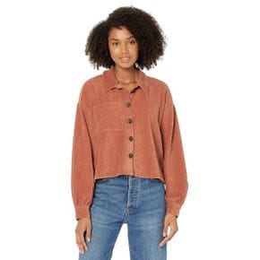 5049738 Madewell Knit Corduroy Crop Shirt-Jacket