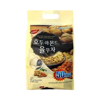 셀러허브 동일 호두 아몬드 율무차 100T (50T X 2개) (S22195501)