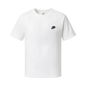 나이키 NSW 클럽 남성 반팔티 화이트 AR4999 101_P417103180