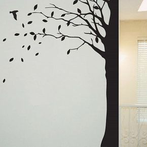 그래픽스티커 코너트리 A타입139cm 180cm WBWG026