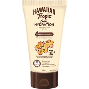 하와이안 트로픽 선스크린 로션 SPF50+ Hawaiian Tropic Sunscreen Lotion 180ml