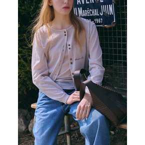 Summer knit jacket + sleeve [IVORY]