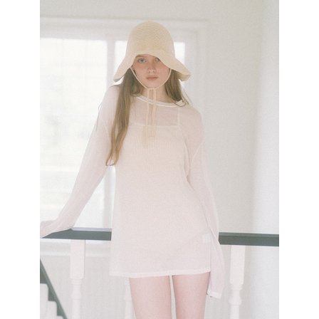 라미네즈 Cover Long Sleeve T-shirt - Ivory