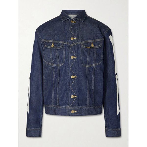 자수 데님 재킷 46376663162925223