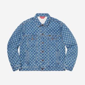 슈프림 홀 펀치 데님 트러커 자켓 블루 - 20SS Supreme Hole Punch Denim Trucker Jacket Blue -