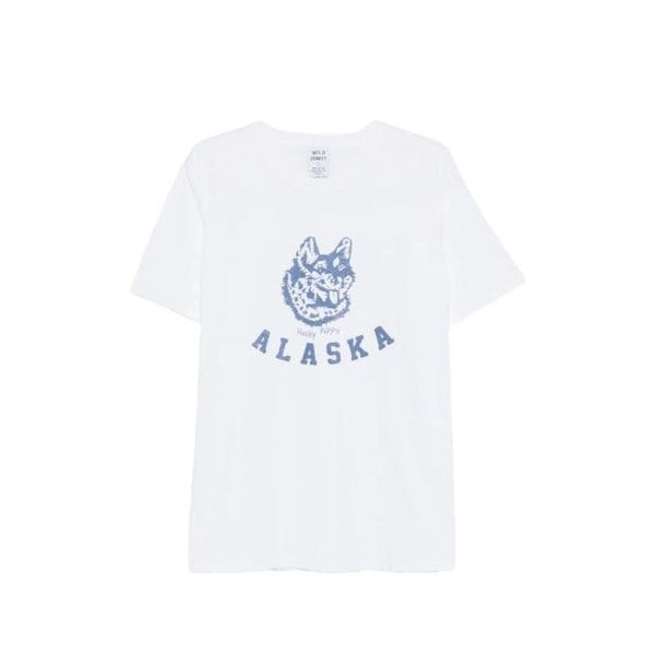 26SS 와일드 동키 반팔 티셔츠 ALASKA TSHIRT WHITE DOM