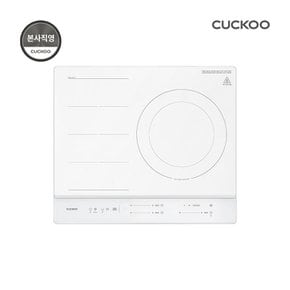 [무료설치]쿠쿠 프리존 AI 인덕션 화이트 3구 CIR-GSNL301FW