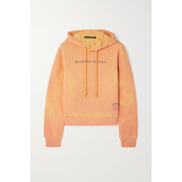 프린트 히트 반응  코튼 저지 후드 티셔츠 1647597286239002