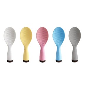 [무케] 리한_롤리 오뚝이 주걱 (5colors) 밥알이 안붙는 스탠딩 밥주걱
